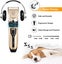 Low Noise Rechargeable Cordless Electric Quiet Hair Clipper Grooming Kit Set Carousel 3