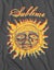 Sublime T Shirt Yellow Sun Band Logo new Official Mens Charcoal Grey Carousel 3