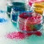 Iridescent Glitter Shakers by Moon Glitter Orange Cosmetic Festival Makeup Glitt Carousel 6