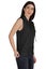 Inkmeso Womens Sleeveless Drawstring Hoodie Tank Top Plain Jersey Tshirt Carousel 5