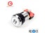 Illuminated Push Button For Arcade Chrome Silver Plated LED Button 1P 2P Player Carousel 8