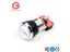 Illuminated Push Button For Arcade Chrome Silver Plated LED Button 1P 2P Player Carousel 9