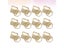 Key Fob Keychain Wristlet Chain Making Kit Supplies Lanyard Set Inch Ring Hooks Carousel 4