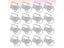 Key Fob Keychain Wristlet Chain Making Kit Supplies Lanyard Set Inch Ring Hooks Carousel 6