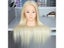 70cm Hairdresser Training Head Female Dummy Head For Hairstyles Practice Carousel 4
