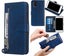 Xiaomi Mi 10 Lite 5G pu leather wallet case cowhide finish card zipper navy Carousel 1