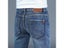 Spring Autumn Men's Straight Blue Stretch Denim Trousers 28-40 Carousel 3