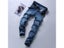 Spring Autumn Men's Straight Blue Stretch Denim Trousers 28-40 Carousel 7