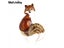 Rhinestone Enamel Fox Brooches For Women Animal Party Brooch Pins Gifts Carousel 3
