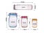 Reusable Mason Jar Bottles Bags Nuts Candy Cookies Bag Seal Fresh Food Storage Carousel 8