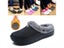 PULOMIES Men And Women Winter Slippers Fur Slippers Warm Fuzzy Plush Carousel 1