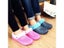 PULOMIES Men And Women Winter Slippers Fur Slippers Warm Fuzzy Plush Carousel 7