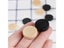 30pcs Wooden Draughts Checkers Backgammon Chess Pieces Kid Board Game Kid Carousel 5