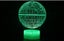 Star Wars 3D Night LED Light, Power By USB, 7 Changeable colors Carousel 5