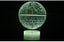 Star Wars 3D Night LED Light, Power By USB, 7 Changeable colors Carousel 7