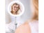 Foldable Portable Bathroom Makeup Mirror 10x Magnifying LED Lighting Carousel 3