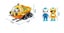 Octonauts brick GUP-S Polar Exploration Vehicle Barna kwazii Carousel 10