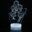 Spiderman 3D Night Lamp LED Light, Power By USB, 7 Changeable color Carousel 8