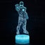 Iron Man 3D Night Lamp LED Light, Power By USB, 7 Changeable color Carousel 6