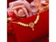 18K Gold Plated Bracelet For Women With Watermelon Bead Pendant Chain Carousel 7