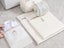 6Pcs Beige Laundry Bags Embroidery Pattern Washing Machine Travel Clother Bags Carousel 6