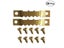 10pcs Hooks And 20pcs Screws Picture Hangers Frame Hanging Kit Double Hole With Carousel 1