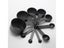 Black Plastic Measuring Cups 10pcs/lot Measuring Spoon Kitchen Tools Measuring Carousel 2