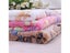Winter Soft Pet Blanket Dog Cat Bed Mat With Foot Print Coral Fleece Carousel 6