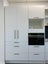 Kitchen soft touch white matte finish, Blum hinges Carousel 2