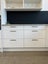 Kitchen soft touch white matte finish, Blum hinges Carousel 3