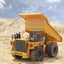 HUINA 1540 1:18 Remote Control Dump Truck, 6 Channel, 2.4GHZ, Alloy,rechargeable Carousel 6