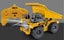 HUINA 1540 1:18 Remote Control Dump Truck, 6 Channel, 2.4GHZ, Alloy,rechargeable Carousel 10