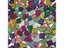 120g 70pcs Colorful Glitter Shiny Craft Material Glass Mosaic Tiles Bulk For Carousel 3