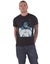 NoCap T Shirt Half Skele Logo new Official Mens Black Carousel 1