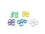 25mm Poultry Foot Ring 6 Colors 30 Pcs Clip Rings For Farm Equipment Carousel 3