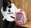Cat carrier cage Pet Backpack Cat bag Transparent Cat Carrier Bag PINK ONLY Carousel 3