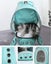 Cat carrier cage Pet Backpack Cat bag Transparent Cat Carrier Bag PINK ONLY Carousel 5