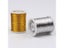 0.5mm 30Yards Gold Silver Embroidered Thread Bobbin DIY String Sewing Line Carousel 4
