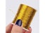 0.5mm 30Yards Gold Silver Embroidered Thread Bobbin DIY String Sewing Line Carousel 1