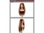 100% Real Human Hair Mannequin Head Doll 22" Blonde Great Quality Natural Hair Carousel 3