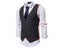 Men's Formal Dress Vest Herringbone Gilet XXL For Wedding Fitness Carousel 8