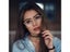 Round Anti Blue Light Glasses Frame Women Transparent Computer Spectacles Carousel 8