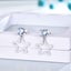 925 Sterling Silver Star Sky Blue Topaz Earrings "Sitara" Carousel 7