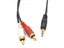 3.5mm Male Jack To AV 2 RCA Male Cable Cord For Various Devices 1.5M/3M/5M/10M Carousel 5