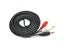 3.5mm Male Jack To AV 2 RCA Male Cable Cord For Various Devices 1.5M/3M/5M/10M Carousel 6