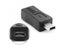 1 PC Micro USB Female To Mini USB Male Adapter Charger Converter Adapter Type C Carousel 7