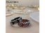 HUANZHI New Individuality Baroque Vintage Hit Colour Love Heart Metal Rings For Carousel 1