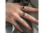 HUANZHI New Individuality Baroque Vintage Hit Colour Love Heart Metal Rings For Carousel 2