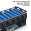 Stackable Open Mining Rig Frame Set Mining Case for 6GPU/8GPU Carousel 4