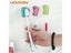 3 Piece/Set Wall Mounted Heavy Duty Suction Cup Antibacterial Toothbrush Holder Carousel 1